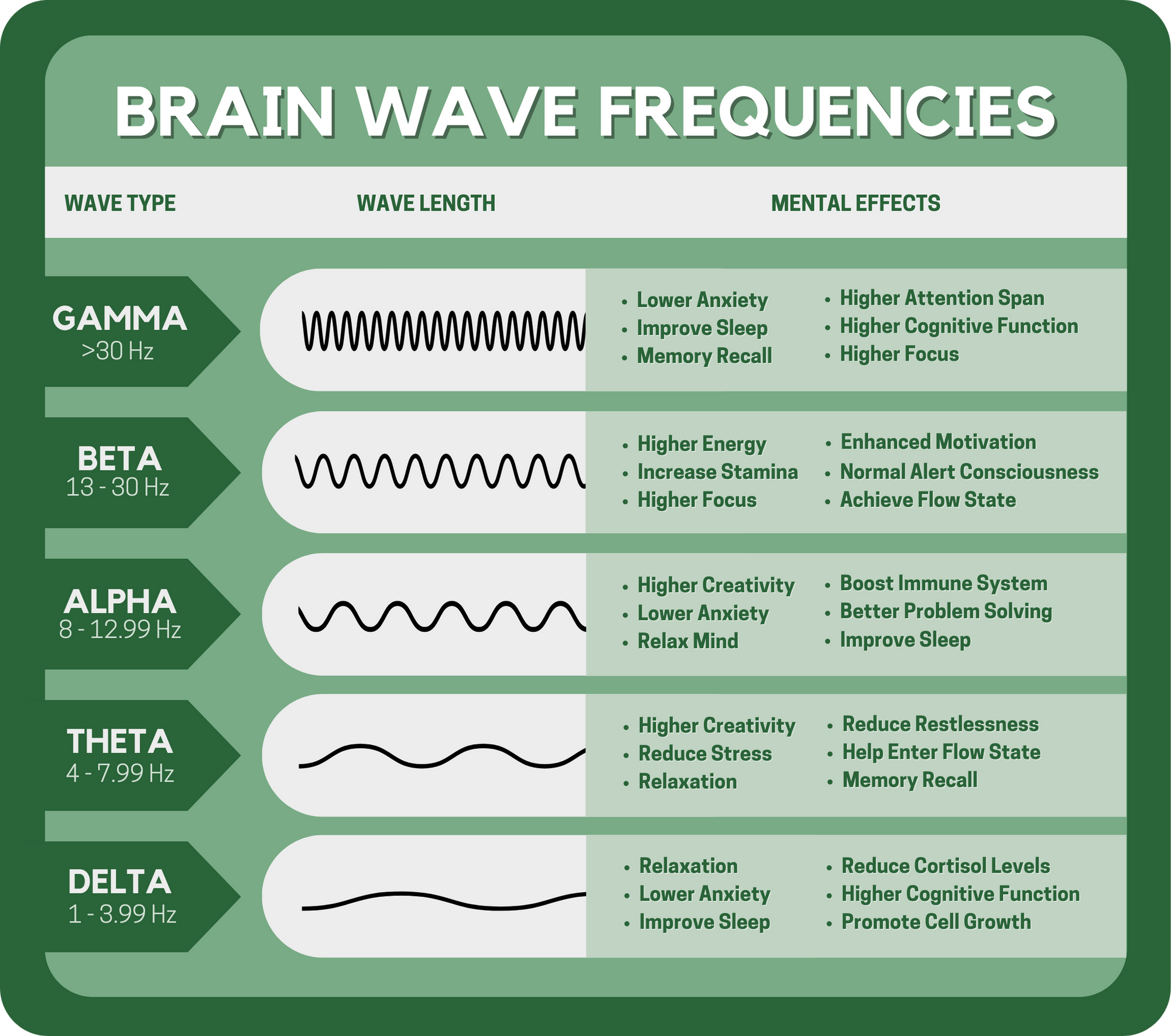 brain wave frequency visualization Polywork